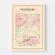 map of Twin Groves