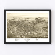 Du Bois Vintage Map 1895