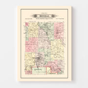 map of Mineral
