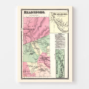 map of Readsboro