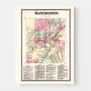 map of Manchester