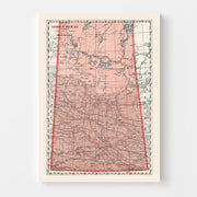 map of Saskatchewan 