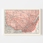 map of Quebec Canada