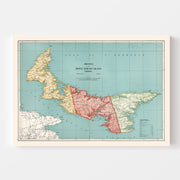map of Prince Edward