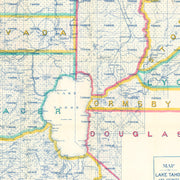 old Lake Tahoe map