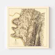 old military map