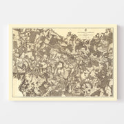 old military map