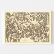 old military map