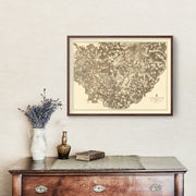 old military map