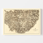 old military map