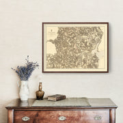 old military map