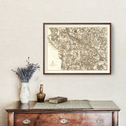 old military map