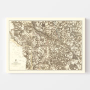 old military map