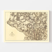 old military map