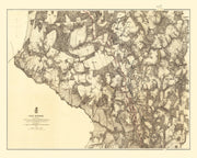 old military map