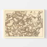 old military map