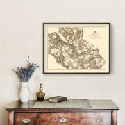 old military map