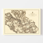 old military map