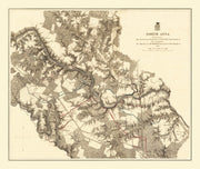 old military map