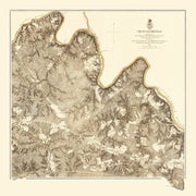 old military map