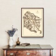old military map