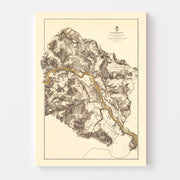 old military map