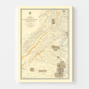 old military map