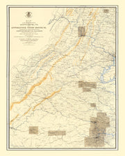 old military map