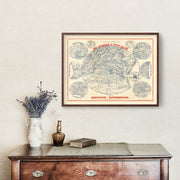old military map