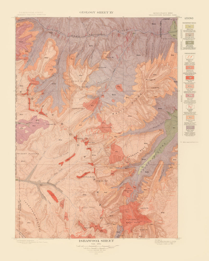 Size comparison using Vintage Map of Ishawooa Sheet 1904