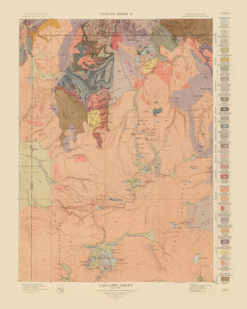 Size comparison using Vintage Map of Gallatin Sheet 1904