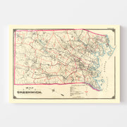 map of Greenwich