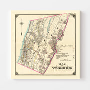 map of Yonkers