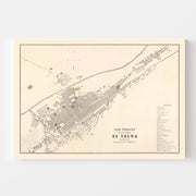 map of Tacna
