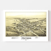 map of Fleetwood