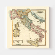 map of Italy
