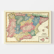 map of Portugal