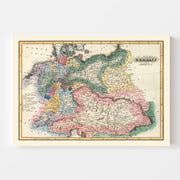 map of Germany