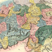 old Switzerland map