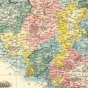 old Netherlands map