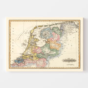 map of Holland