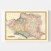 map of Poland