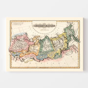 map of Russia