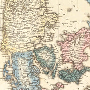 old Denmark map