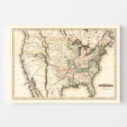 map of United States