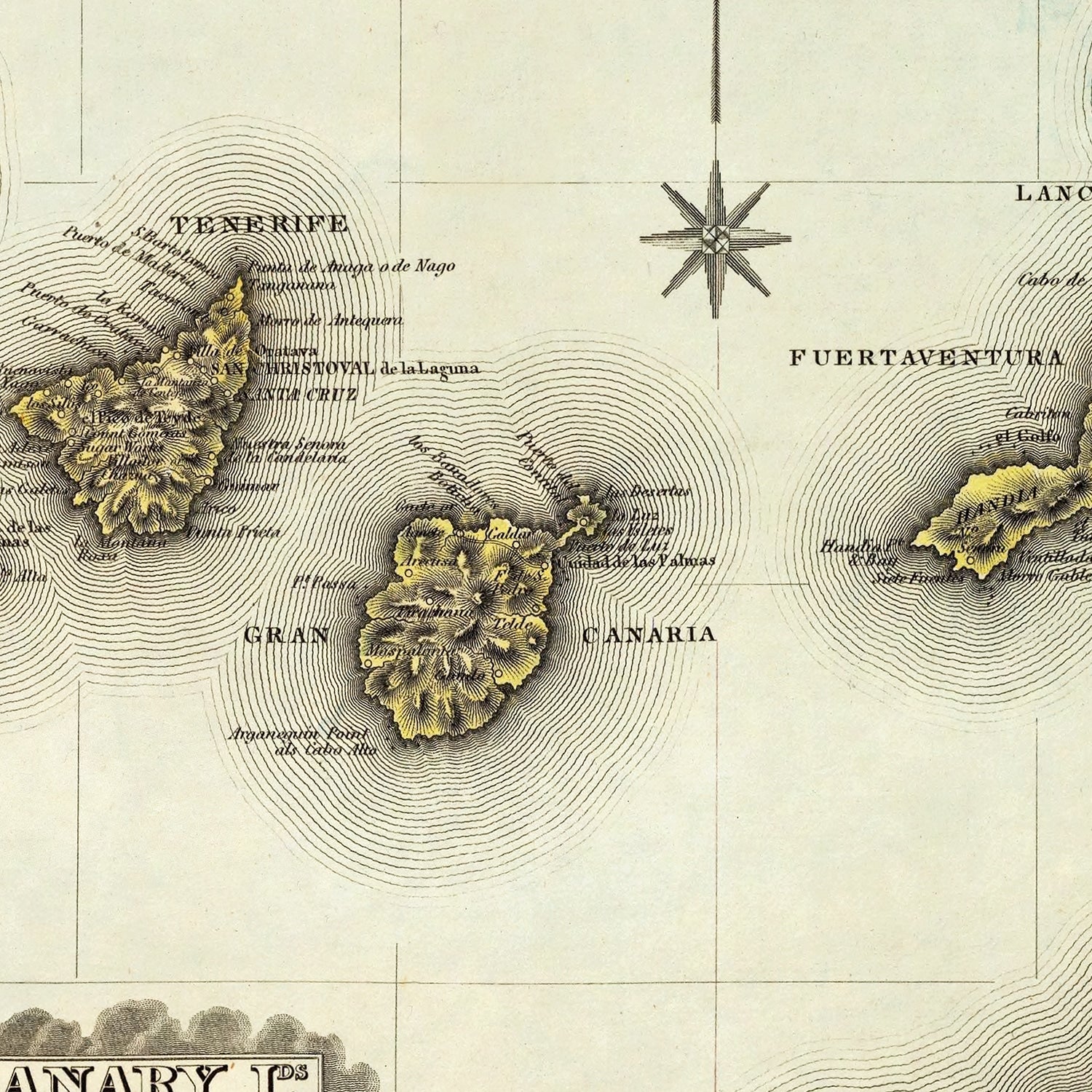 Restored historic details from the 1823 island map of County