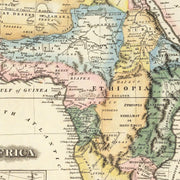 old Africa map