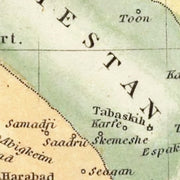 old Persia map