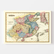 map of China