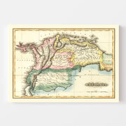 map of Colombia